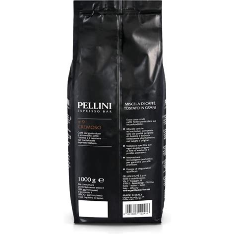 Café en Grano Pellini Espresso Bar No 9 Cremoso Paquete de 1 kg