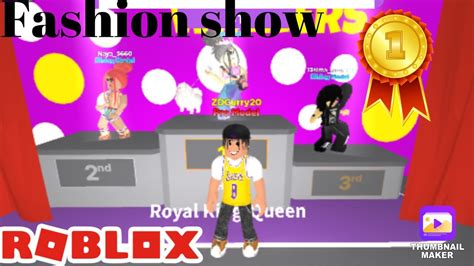 Roblox Fashion Show Youtube