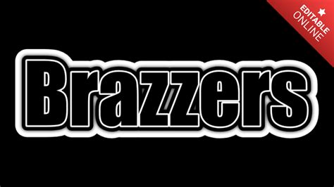 Brazzers Effetto Con Contorno In Bianco E Nero Generatore Di