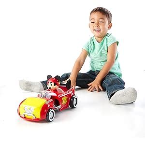 Amazon Fisher Price Disney Mickey The Roadster Racers Transforming Hot Rod Mickey Toys