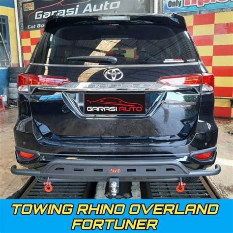 Jual Tanduk Belakang Fortuner VRZ Bumper Towing Rhino Guard Overland