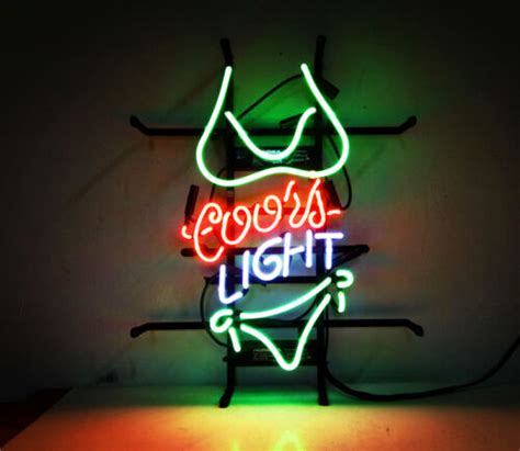 Crs Light Bikini X Neon Sign Light Beer Bar Pub Wall Decor Visual Artwork Ebay