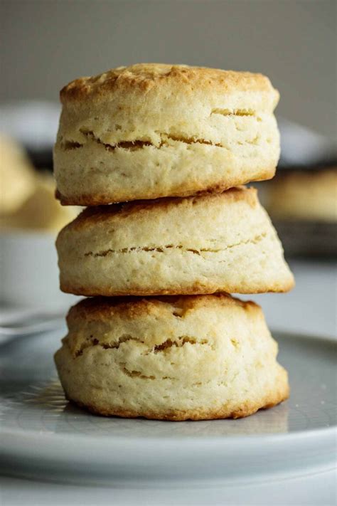 Easy Tea Biscuits With Cream Milk And Pop