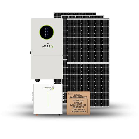 10 KW Hybrid Mars Full System 2x 5 12kWh 100ah GC Solar Online Shop