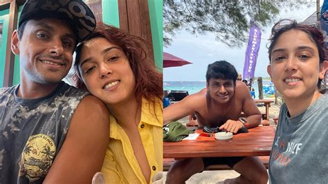 In Pics Ira Khan Dons Bikini Nupur Shikhare Goes Shirtless Newlyweds Indonesia Honeymoon Pics