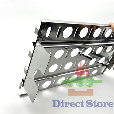 Direct Store Parts Dp114 2 Pack Stainless Steel Heat Plates Replacement For Lynx Gas Grill