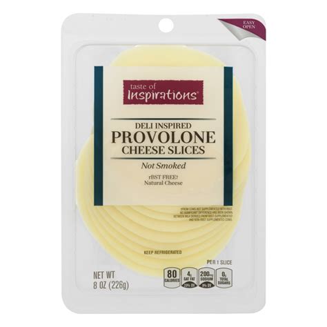 Save On Taste Of Inspirations Deli Inspired Provolone Cheese Slices Order Online Delivery Food