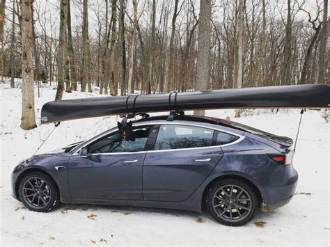 Tesla Model Roof Rack Options Electric Vehicle Wiki