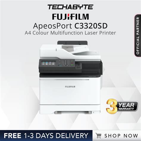 Fujifilm ApeosPort C3320SD A4 Colour Multifunction Laser Printer