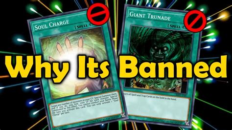 Soul Charge And Giant Trunade Explaining All Banned Spell Cards In