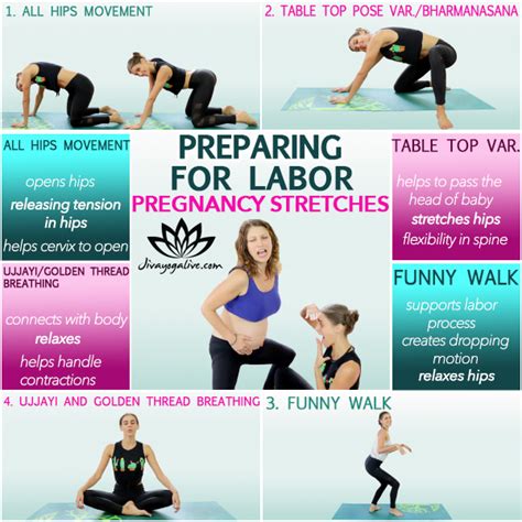 Pregnancy Stretches To Prepare For Labor Super Easy - Jivayogalive