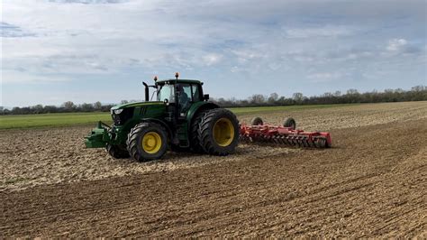 John Deere 6195M He Va Roller 7 20m Zatvaranje Brazde YouTube