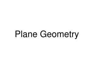 PPT - Geometry: Plane Figures PowerPoint Presentation, free download ...