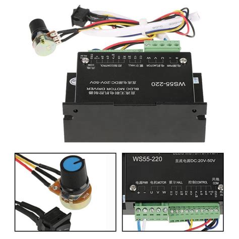 Controlador De Motor De CC Sin Escobillas WS55 22 Grandado