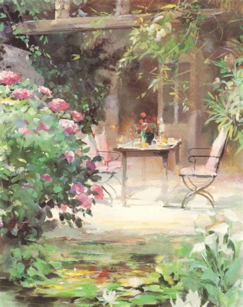 Willem Haenraets Memories Past Garden Painting Flower Painting Flower