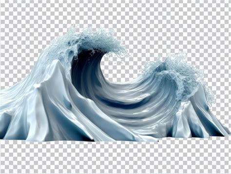 Premium Psd 3d Sea Waves Png