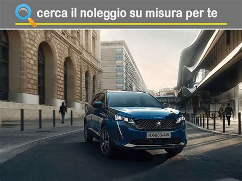 Offerta SUV E CrossOver Come Noleggiare Un PEUGEOT 5008 E Quanto Costa