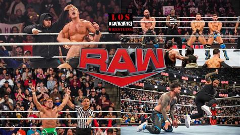 Resumen WWE Raw Lunes 19 De Febrero 2024 YouTube