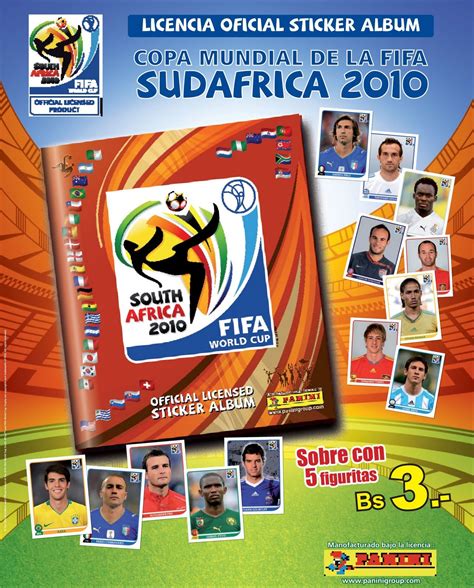 PANINI Club Bolivia ALBUM MUNDIAL SUDAFRICA 2010