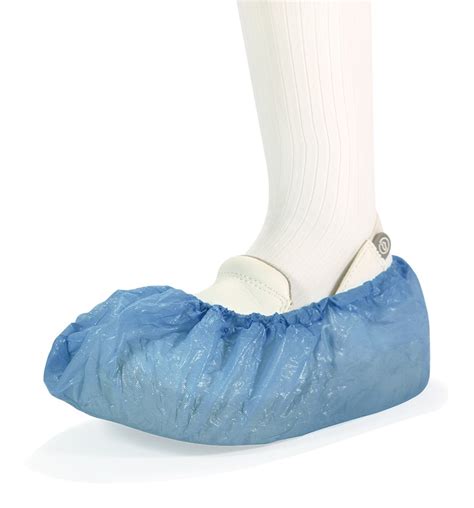 Tuffguard Polythene Overshoe Blue Non Sterile Micronclean