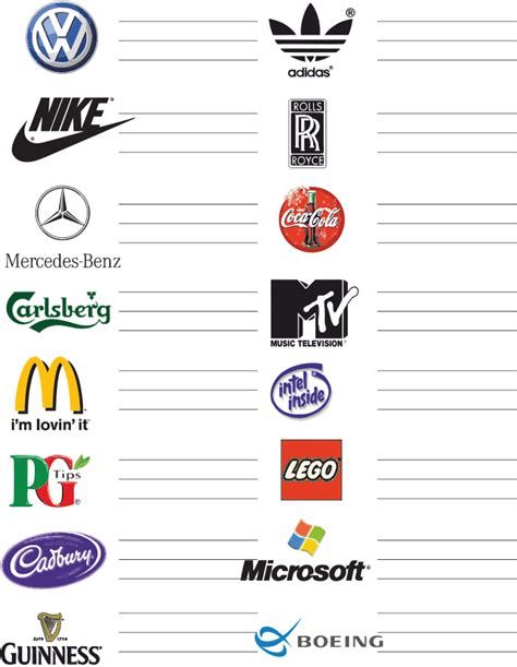 Popular Logos And Symbols