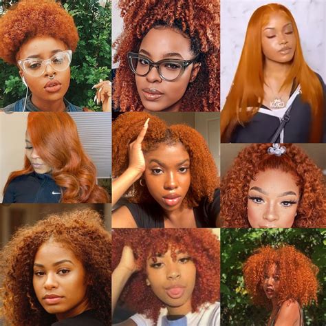 Burnt Orange Hair Color On Natural Hair Shemeka Nielson