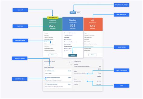 Tiered Pricing Examples Templates Fresh Proposals