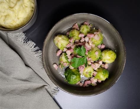 Succombez à cette recette de choux de Bruxelles aux lardons