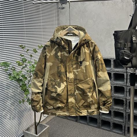 Tactical Camouflage Windbreaker Jacket