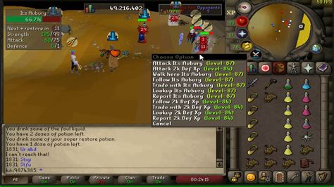 Osrs Final Ownage Elite Vs Intense Redemption P P Minis Youtube