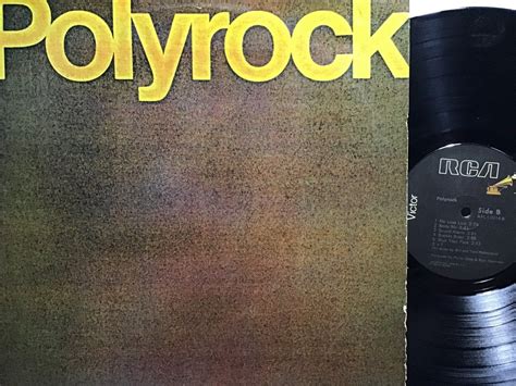 Lp Polyrock Oop Vinyl Record Anubis Piring Hitam Rock Hobbies And Toys Music And Media Vinyls On