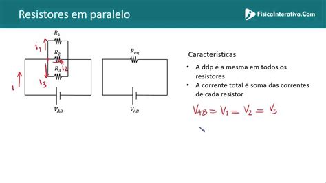 Associação De Resistores Série E Paralelo Youtube