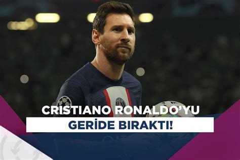 Lionel Messi Att Golle Cristiano Ronaldo Yu Geride B Rakt Asist