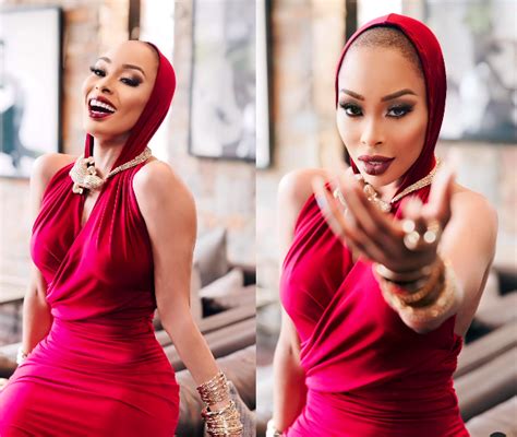 New Beginnings Khanyi Mbau Goes Bald Following Her Break Up With