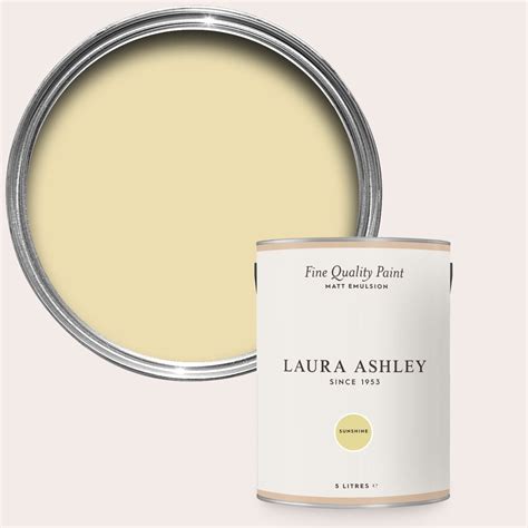 Laura Ashley Paint Sunshine In Matt Eggshell Closs Hamblin