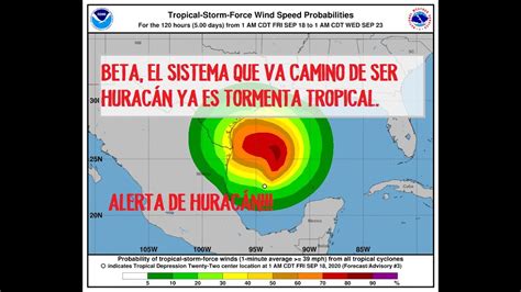 Última hora Depresión tropical 22 se fortalece en el Golfo de México y