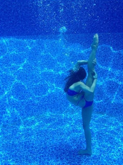 Under water gymnastics. | Amazing gymnastics, Gymnastics pictures ...