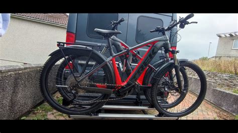 Our New Memo Bike Rack For Our E Bikes On Our Hymer Fiat Ducato