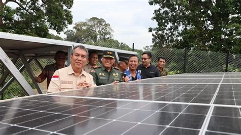 Dukung Pertanian Berkelanjutan Ptba Rampungkan Plts Di Muara Enim