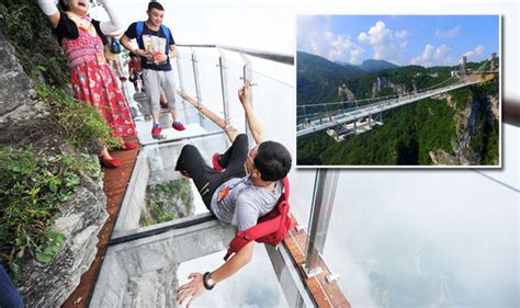 China’s Glass Bottomed Bridge Closed Less Than Two Weeks After Opening Travel News Travel