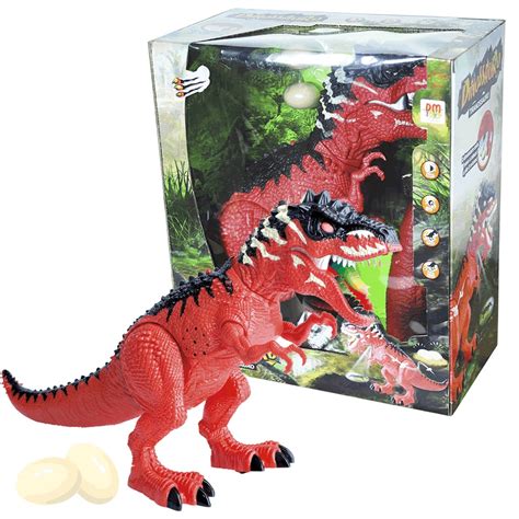 Dinossauro Tiranossauro Rex P E Ovos Som E Luz Dm Toys Submarino