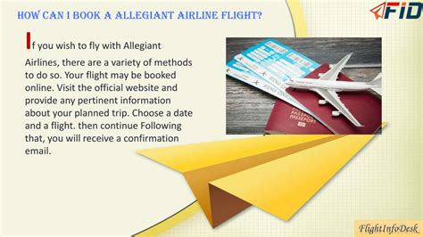 Ppt Allegiant Airlines Flight Booking Powerpoint Presentation Free