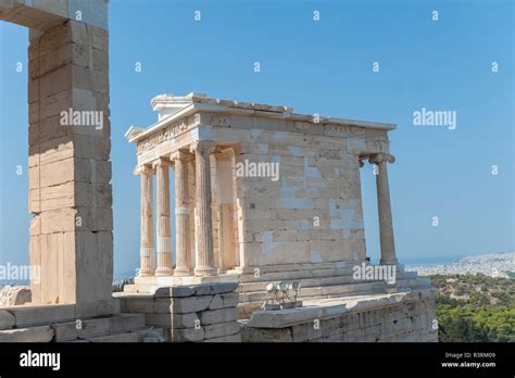 Temple of Athena Nike, Acropolis, Athens, Greece Stock Photo - Alamy