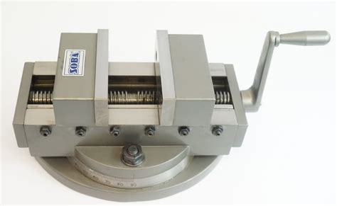 Soba Inch Precision Self Centering Machine Vice With Swivel Base