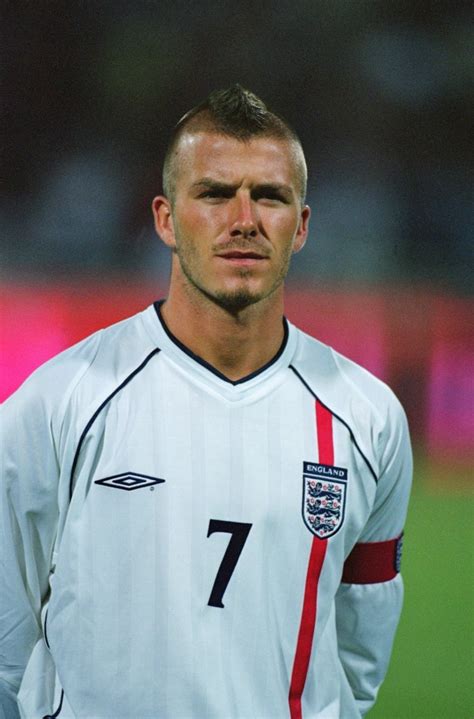 David Beckhams 14 Definitive Hairstyles The Mohawk