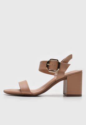 Sandália Bebecê Lisa Nude Compre Agora Dafiti Brasil