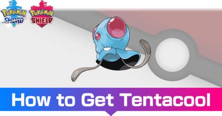 Tentacool Evolutions Location And Learnset Pokemon Sword And