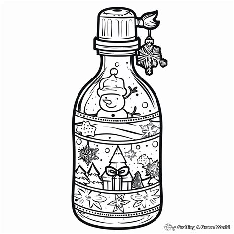 Water Bottle Coloring Pages Free And Printable