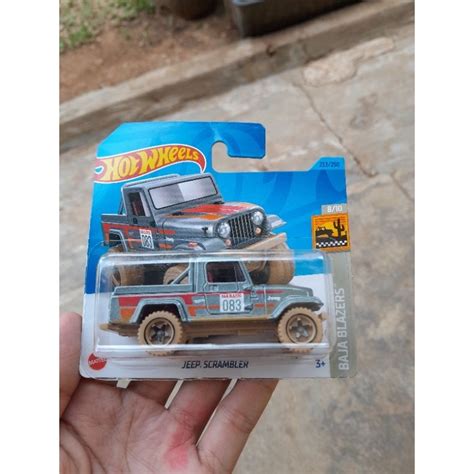 Jual Hot Wheels Short Card Jeep Scrambler Shopee Indonesia