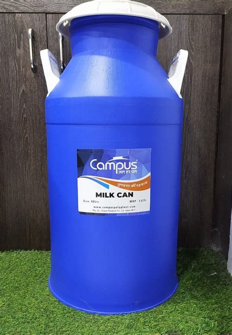 Plastic Milk Can 40 L At Rs 800 In Indore ID 23914430155